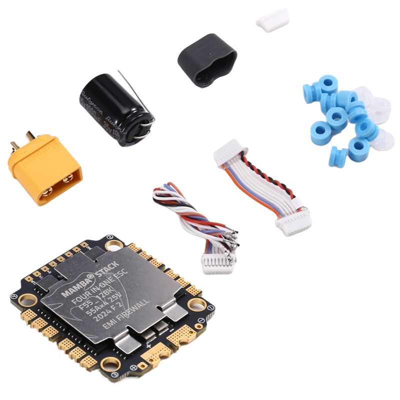 Drone Racing Esc - ABXE-F55_128K55A 4-в-1 ESC Blheli_32 для FPV-дронов,