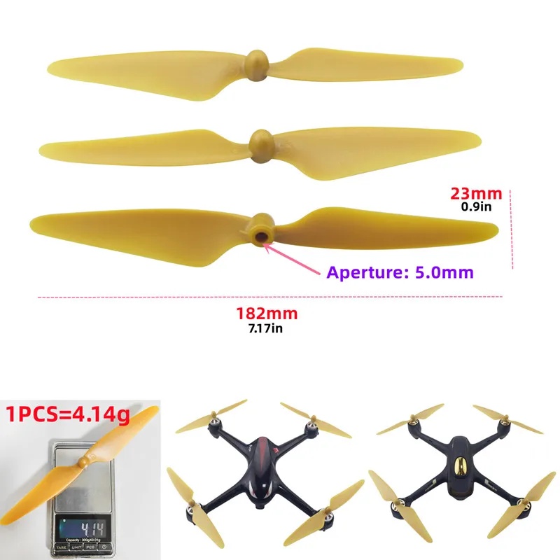 Eachine Drone E58 - 4 шт. ударопрочные пропеллеры CW/CCW для
