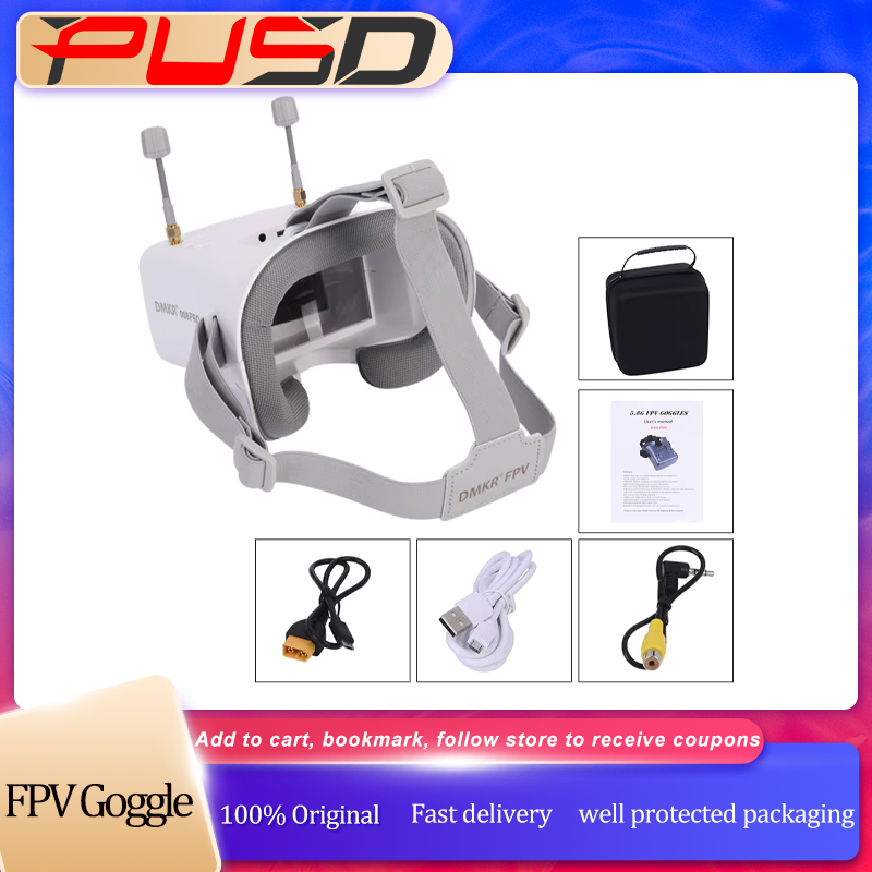 Оригинальные FPV-очки 008D PRO – обзор и цена Drone Racing Goggles