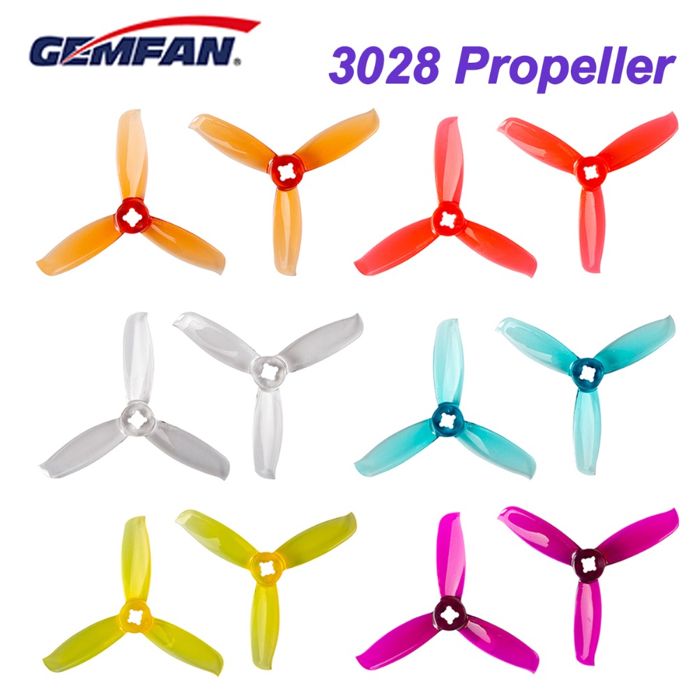 10 пар/20 шт. Gemfan ветрозащи – обзор и цена Drone Racing Propeller