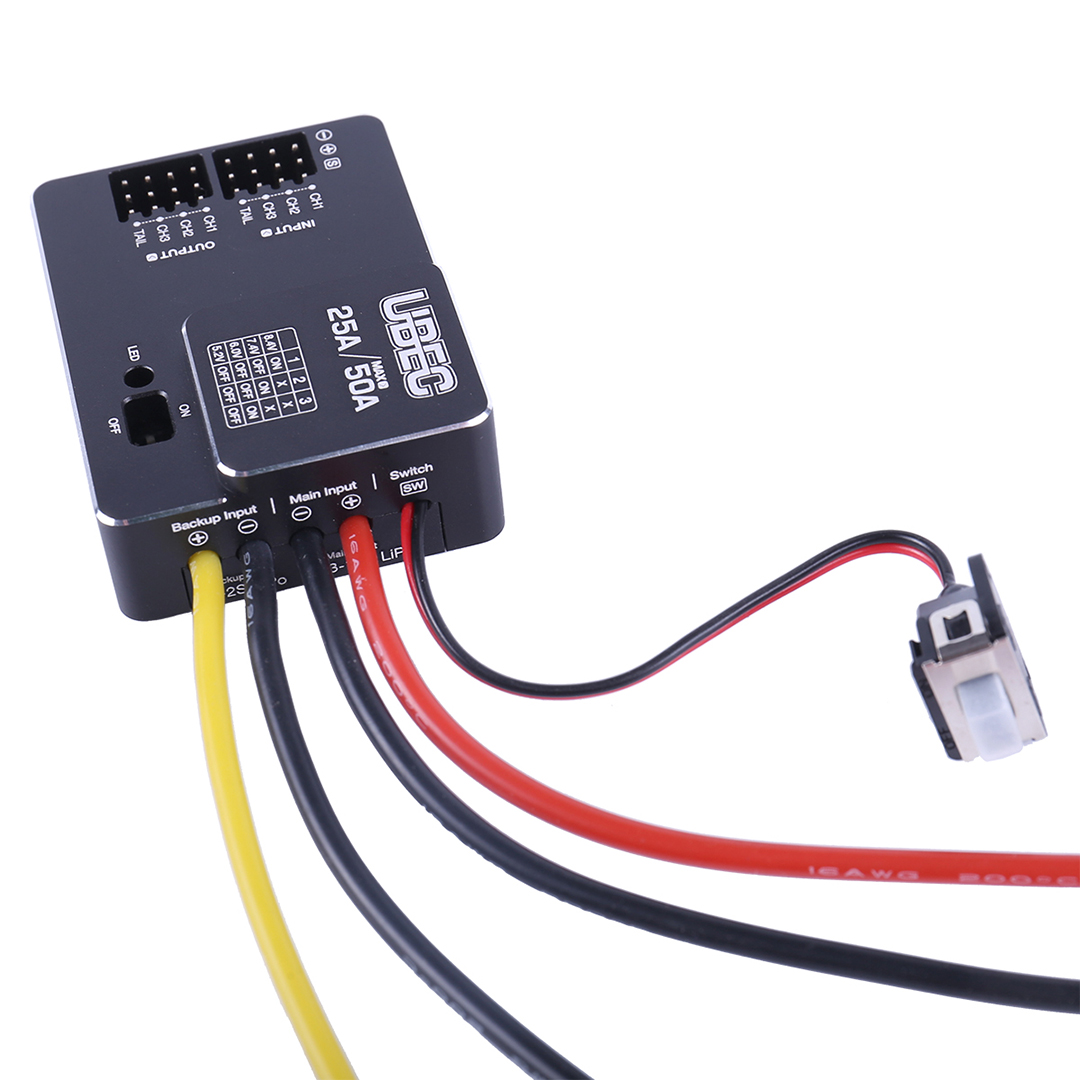 Модуль Hobbywing UBEC 25A HV 3 – обзор и цена Drone Racing Esc